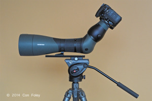 ATX-95 with TLS adapter & DSLR camera